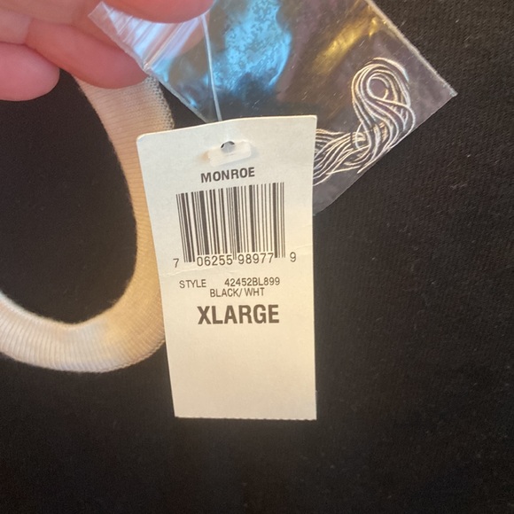 NWT INC International Concepts black sweater XL - Picture 5 of 8